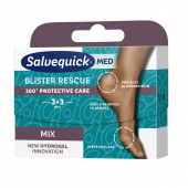 Salvequick Blister Rescue (mix), 6 plastrów