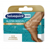 Salvequick Blister Rescue (pięty), 5 plastrów