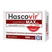 Hascovir Control Max 400mg, 30 tabletek