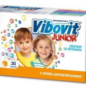 Vibovit Junior, smak pomarańczowy, 30 saszetek