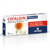 Cefalgin, 10 tabletek