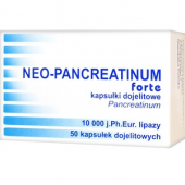 Neo-Pancreatinum Forte, 50 kapsułek