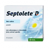 Septolete D, 30 pastylek