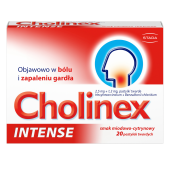 Cholinex Intense, miód+cytryna, 20 tabletek do ssania