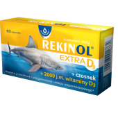Rekinol Extra D3, 60 kapsułek