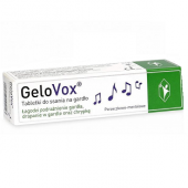 GeloVox, porzeczkowo-mentolowy, 20 tabletek do ssania