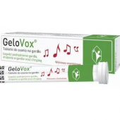 GeloVox, wiśniowo-mentolowy, 20 tabletek do ssania