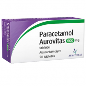 Paracetamol Aurovitas, 50 tabletek