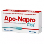 Apo-Napro Fast, 20 kapsułek