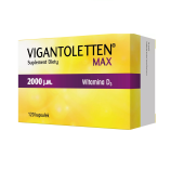 Vigantoletten Max 2000j.m., 120 kapsułek