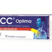 ACC Optima 600mg, 10 tabletek musujących