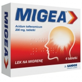 Migea 200mg, 4 tabletki