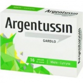 ArgenTussin Gardło, smak miętowo-cytrynowy, 16 pastylek