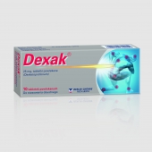 Dexak, 25 mg, 10 tabletek
