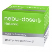 Nebu-Dose hialuronic, roztwór do inhalacji, 30 ampułek