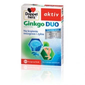 Doppelherz Aktiv, Ginkgo Duo, 60 kapsułek