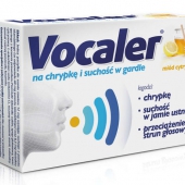 Vocaler, smak miód-cytryna, 12 pastylek