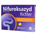 Nifuroksazyd Richter 100mg, 24 tabletki