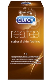 Prezerwatywy DUREX RealFeel, 10 sztuk