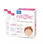 Pipi Nitolic, zestaw przeciw wszawicy, 100ml