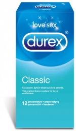 Prezerwatywy DUREX Classic, 12 sztuk