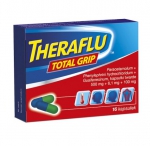 Theraflu Total Grip, 16 kapsułek