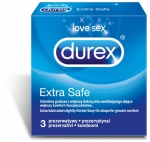 Prezerwatywy DUREX Extra Safe, 3 sztuki