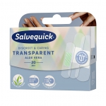 Salvequick, Transparent Aloe Vera, 20 plastrów