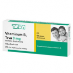 Vitaminum B2, 3mg, 50 drażetek