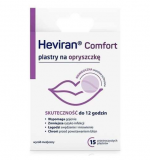 Heviran Comfort, plastry na opryszczkę, 15 sztuk