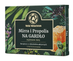 Mirra i Propolis na Gardło, 12 pastylek do ssania (z cukrem)
