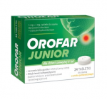 Orofar Junior, 24 tabletki do ssania
