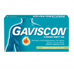 Gaviscon o smaku mięty TAB, 48 tabletek