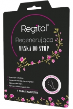 Regital, maska do stóp regenerująca, 1 para