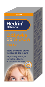 Hedrin Ochrona,Odżywka do włosów w sprayu, 120ml