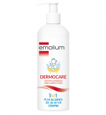 Emolium Dermocare 3w1 Płyn do kąpieli, żel do mycia, szampon, 400ml