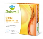 Naturell, Chrom Organiczny + B3, 60 tabletek do ssania instant