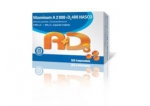 Vitaminum A+D3 Hasco, 2000j.m.+400j.m., 50 kapsułek