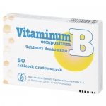 Vitaminum B compositum, 50 drażetek