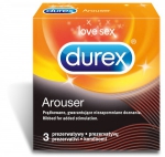 Prezerwatywy DUREX Arouser, 3 sztuki